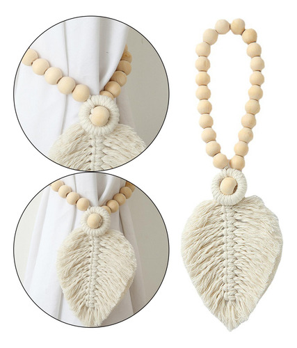 Alzapaños Para Cortinas De Macramé, Decoración Del Hogar,