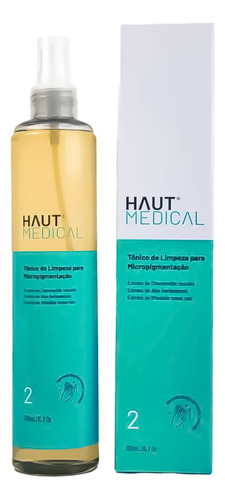 Tônico De Limpeza Haut Medical 300ml - Micropigmentação Momento De Aplicação Dia/noite Tipo De Pele Todo Tipo De Pele
