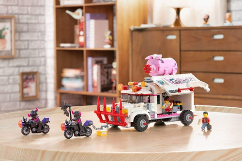 Bloques Lego Monkie Kid Camión De Comida De Pigsy 832 Piezas 