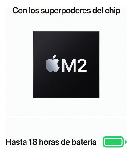 Apple Macbook Air De 13  Chip M2 512 Gb Ssd - Blanco Estelar Color Blanco Estrella