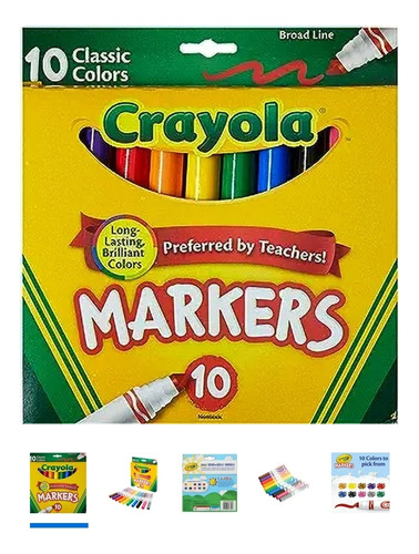 Crayola Marcadores Punta Gruesa