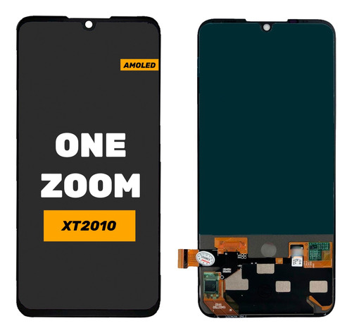 Pantalla Display Para Moto One Zoom Xt2010-1 Amoled Huella