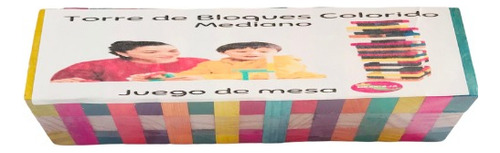 50 Juegos I Madera I Torres De Colores I Artesanales I