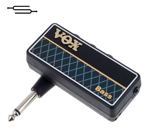 Imagen 1 de 8 de Vox Amplug 2 Bass Pre Amplificador Auricular Para Bajo