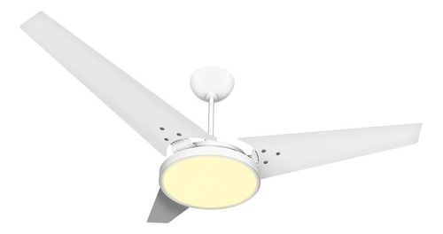 Ventilador De Teto Ventex Itacaré Com Painel Led Branco Que Cor das pás Branco/branco 127V