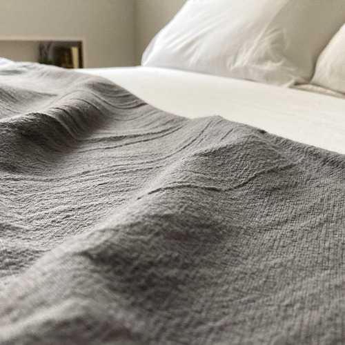 Cover De Verano Lino Sahara 2 1/2 Plazas / Queen Size