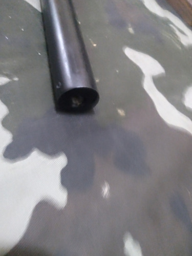 Rifle Shark Supresor De Sonido Para Cañón Sin Rosca Negro 55 Mm