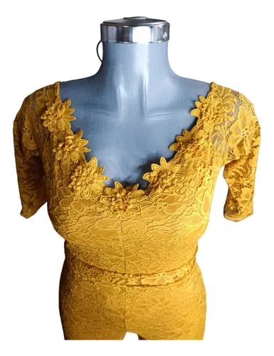 Short color mostaza mujer hotsell