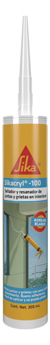 Sellador Sikacryl 100 Blanco Cartucho 300 Ml