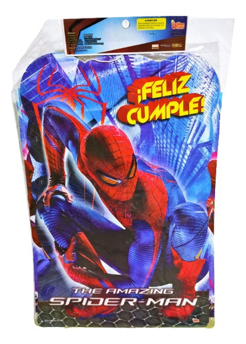 Piñata Marvel Spiderman De Cartón Cumpleaños 