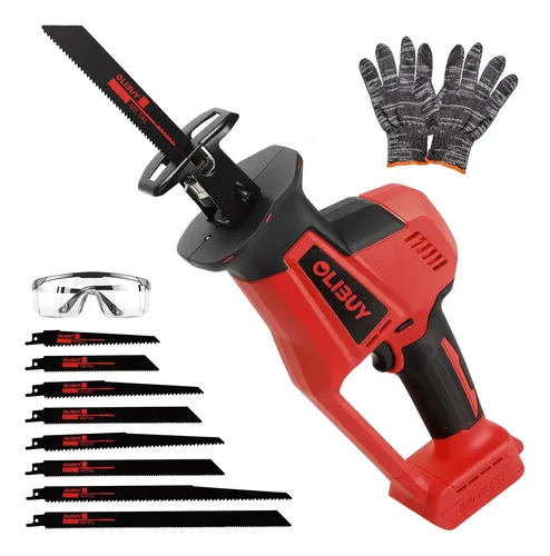 Sierra Recíproca Inalámbrica 18V AUTOJARE – Compatible Con Baterías Milwaukee M18 – Incluye 4 Hojas