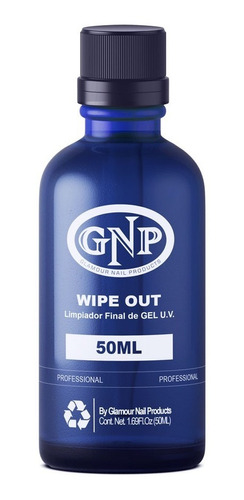 Wipe Out Gnp Profesional 50ml Para Uñas En Gel Uv/led Nice