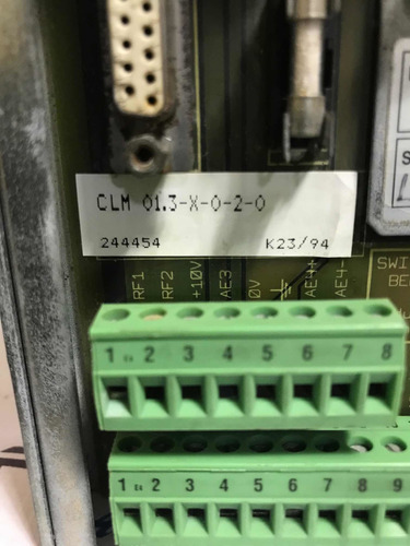 Indramat Clm 01.3-x-0-2-0 Servo Drive
