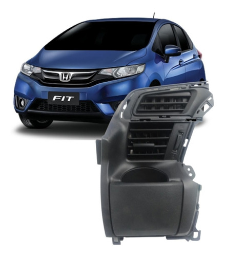 Difusor Ar Lateral Esquerdo Honda New Fit