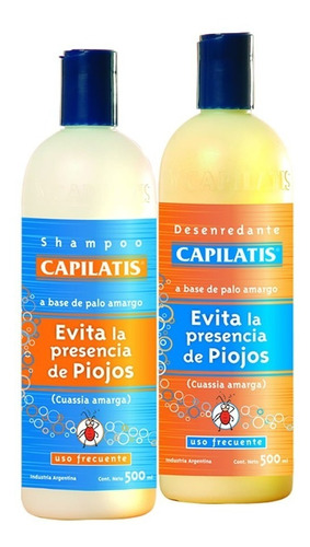 Piojos Capilatis Shampoo Acondicionador