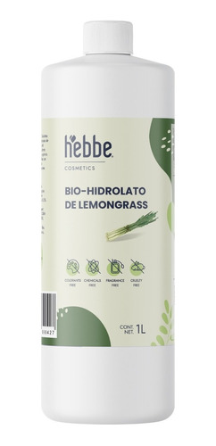 Bio Hidrolato De Lemongrass 100% Natural 1 Litro