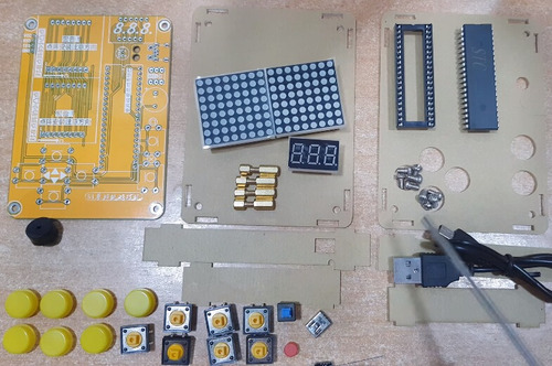 Práctica De Soldadura Mini Consola Juegos Retro