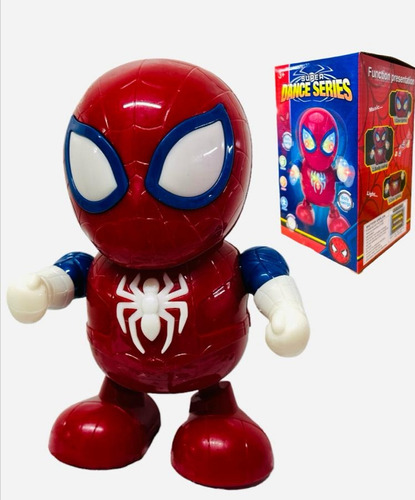 Juguete Spiderman Bailarín Luz Y Sonido Regalos Fiesta Niños