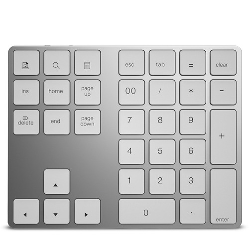 Teclado Numrico Inalmbrico De Aluminio Teclado Bt De 34