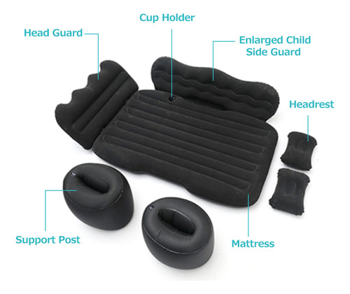 / Colchón Inflable Para Todoterreno, Colchón Para Acampar