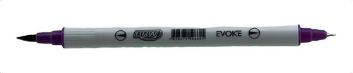 Marcador Dual Brush Pen - Violeta - Brw