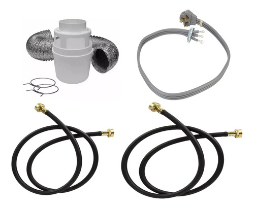 Kit De Instalacion Morocha Whirlpool Ducto Cable Mangueras