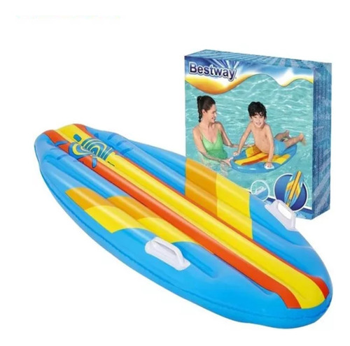 Tabla De Surf Flotador Inflable H2ogo Bestway Piscina