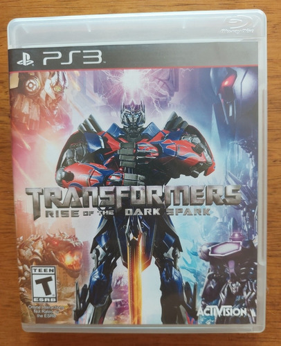 Transformers Rise Of The Dark Spark Ps3 Juego Playstation 3