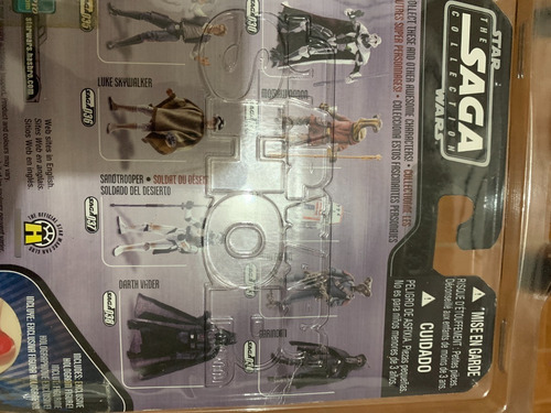 Star Wars Lote De 75 Cases P/figuras De Acción 3 3/4 (Usado)