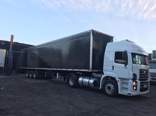 Imagem 3 de 7 de Carreta Baú 3 Eixos 30 Pallets Com Pneu