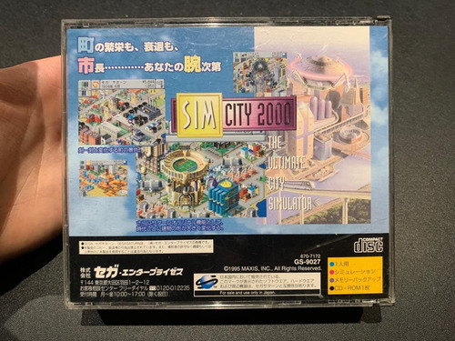 Simcity 2000 Sega Saturn (Usado)