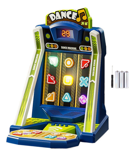 Consola De Juegos Para Bailar Con Los Dedos, Juego Azul