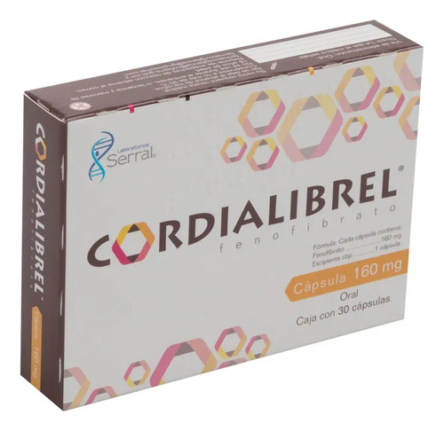 Cordialibrel C/15 Caps. 160 Mg. Sabor Sin Sabor