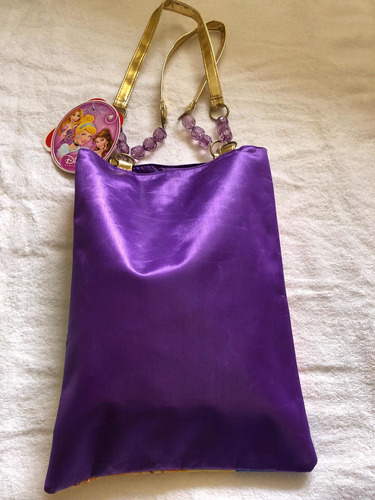Imagen 8 de 9 de Bolsos Cartera Para Niñas Princesa Cenicienta Sirenita Bella