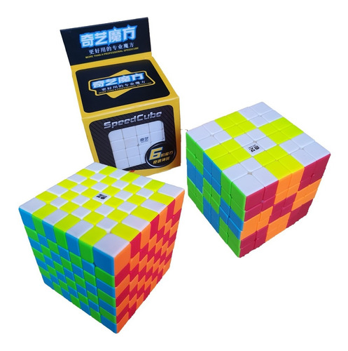 Cubo Rubik 6x6 + 7x7 Qiyi Original Profesional Pack Promo