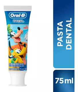 Pasta Dental Oral B Stages Niñas Niños 75 Ml