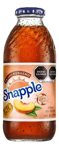 Té Snapple Durazno 473ml