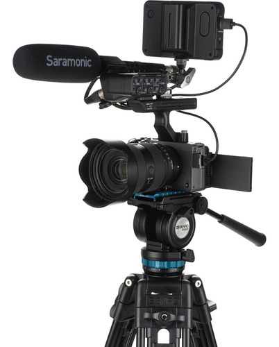 Trípode panorámico Benro Video KH25p de 5 kg y 1,56 m con control de tensión