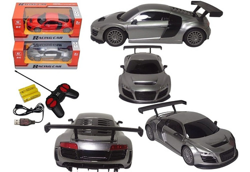 Carro Deportivo A Control Remoto Niños Regalo Luces 