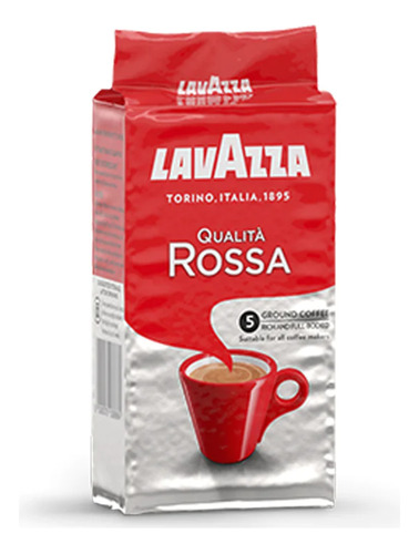 Café Italiano Lavazza Qualitá Rossa Moído (vácuo) 250g