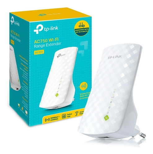 Extensor De Rango Wi-fi Tp Link Ac750 Re200