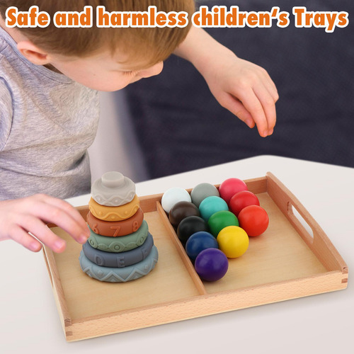 Bandeja De Madera Para Juegos De Mesa, Dos