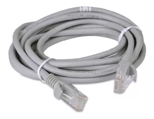 Cable De Red Utp 3 Metros Rj45 Cat 5e Patch Cord Ethernet