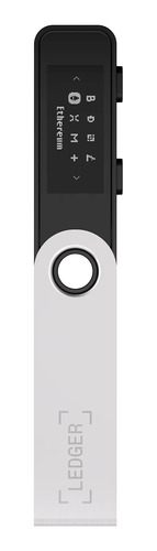 Ledger Nano S Plus Hardware Wallet Llavero Bitcoin Blanco