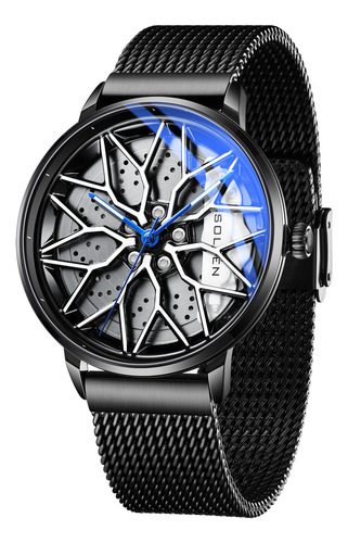 Relojes De Coche Sollen Con Llanta Giratoria