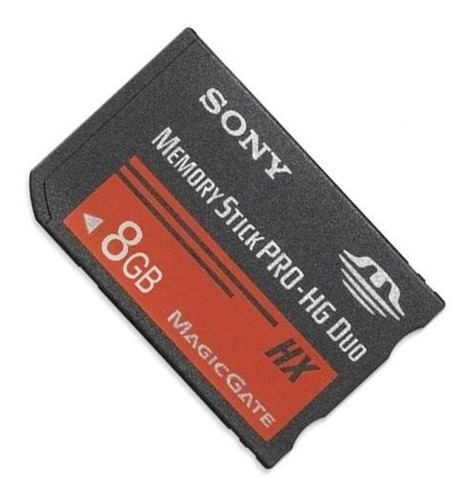 Cartão De Memoria Memory Stick Pro-hg Duo 8gb Sony Original