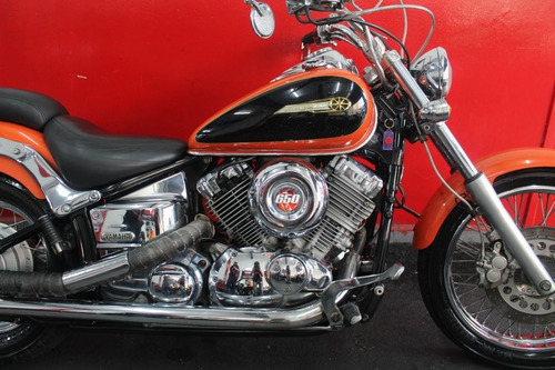 Imagem 9 de 11 de Yamaha Xvs 650 Drag Star 650 1998 Laranja