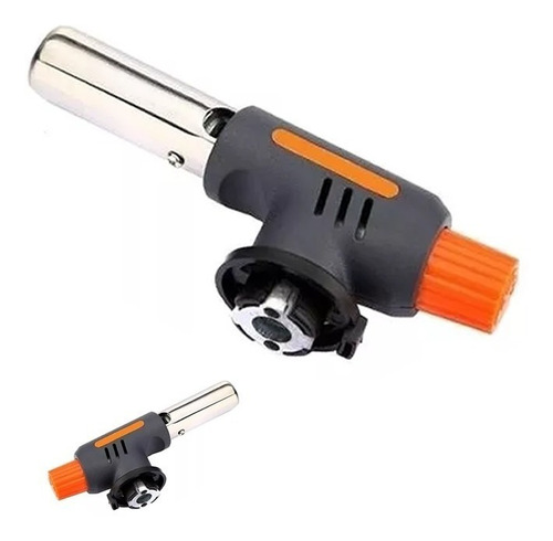 Soplete Flambeador Soldador Encendido Electronico Brogas Color Naranja