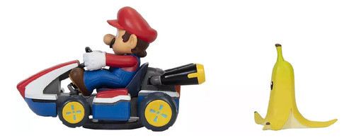 Carro Mario Kart Giratorio 360 Grados Con Aceesorio Banana