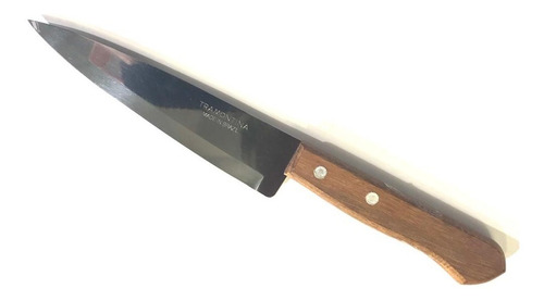 Cuchillo Numero 6 Tramontina Mango Madera 